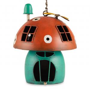 Accent 4506225 Whimsical Red Mushroom Birdhouse