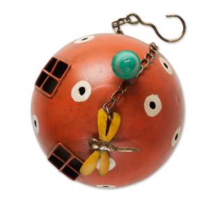 Accent 4506225 Whimsical Red Mushroom Birdhouse