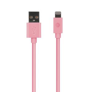 At PVLC10-PNK 10ft Lightning Cable Pnk