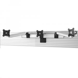 Cotytech BL-S304 Triple Vesa Mount For Slatwall Quick Release Up To 32