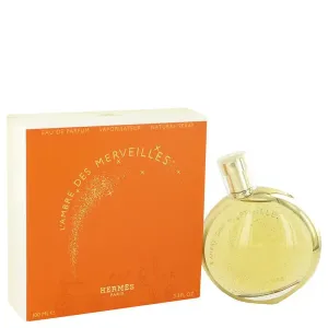 Hermes 516999 L'ambre Des Merveilles Eau De Parfum Spray 3.3 Oz For Wo