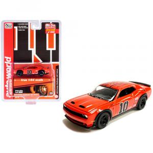 Autoworld CP7754 2019 Dodge Challenger Srt Hellcat Orange Edition 164 