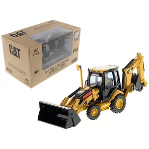 85143C | Diecast Masters CAT 420E Center Pivot Backhoe