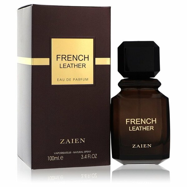 Zaien 557672 French Leather Eau De Parfum Spray 3.4 Oz For Men