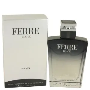 Gianfranco 535259 Ferre Black Eau De Toilette Spray 3.4 Oz For Men