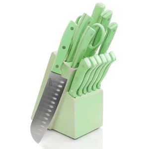 Gibson Gibson Home Plaza Cafe 14-Piece Cutlery Set - Mint