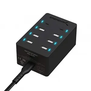 Sabrent AX-ADPD 100 Watt 8port Family-sized Usb