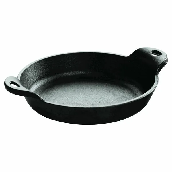 Lodge HMSRD Lodge  14 Ounce Round Cast Iron Mini Server