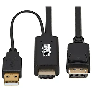 P567-01M | Tripp Lite HDMI TO DISPLAYPORT ADAPTER CABLE