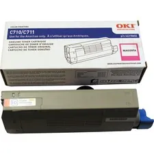 Original Okidata 44318602 Oki Magenta Orignal Toner For C711dn, C711dt