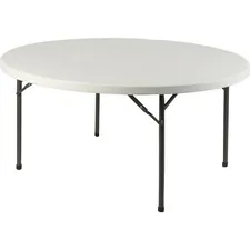 Lorell LLR 60325 Banquet Folding Table - Round Top X 71 Table Top Diam