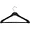 Lorell Lorell 1-piece Plastic Suit Hangers - for Garment -