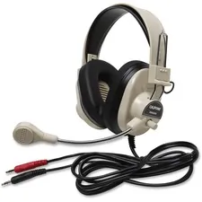 Califone 3066AV Deluxe Multimedia Stereo Wired Headset 3.5mm Plug - St