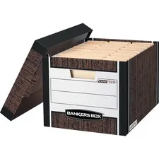 Fellowes 00725 Bankers Box R-kive File Storage Box - Internal Dimensio