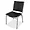 LLR 62502 | Lorell Padded Armless Stacking Chairs - Black