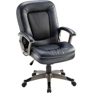 LLR 69519 | Lorell Mid-Back Management Chair - Black