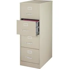 Lorell LLR 60197 Vertical File Cabinet - 4-drawer - 18 X 26.5 X 52 - 4