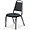 LLR 62512 | Lorell Upholstered Stacking Chairs - Black