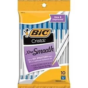Bic BIC Classic Cristal Ballpoint Pens - Medium Pen Point -