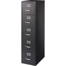 Lorell LLR 48498 Commercial Grade Vertical File Cabinet - 5-drawer - 1