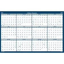 House HOD 3961 Write-on Laminated Wall Planner - Professional - Julian