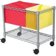 Safco SAF 5201GR Safco 5201gr Wire Mobile File - 1 Shelf - 300 Lb Capa