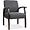 LLR 68555 | Lorell Deluxe Guest Chair - Espresso Frame