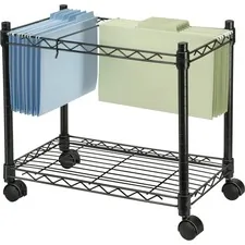 Fellowes FEL 45081 High-capacity Rolling File Cart - 4 Casters - Metal