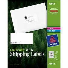 Avery AVE 48863 Averyreg; Ecofriendly Address Labels - Water Based Adh