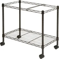 Lorell LLR 45651 Mobile File Cart - 4 Casters - Steel - X 12.9 Width X