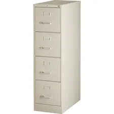 Lorell LLR 60193 Vertical File - 4-drawer - 15 X 26.5 X 52 - 4 X Drawe