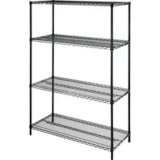 Lorell LLR 70061 Starter Shelving Unit - 48 X 18 X 72 - 4 X Shelf(ves)