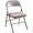 LLR 62501 | Lorell Steel Folding Chairs - Beige Vinyl Seat