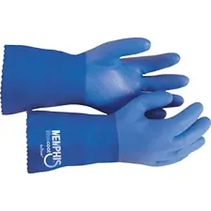 Mcr Safety MCR Safety Blue Coat Seamless Gloves - Large