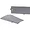 LLR 60564 | Lorell Lateral File Divider Kit - Platinum Gray