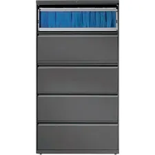 Lorell LLR 60443 Lateral File - 5-drawer - 36 X 18.6 X 67.7 - 5 X Draw