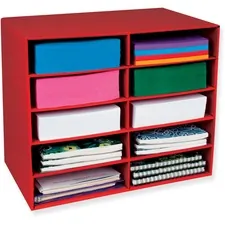 Pacon PAC 001314 Classroom Keepers 10-shelf Organizer - 17 Height X 21