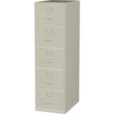 Lorell LLR 48500 Commercial Grade Vertical File Cabinet - 5-drawer - 1