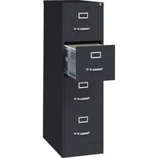 Lorell LLR 60650 Vertical File - 4-drawer - 15 X 25 X 52 - 4 X Drawer(