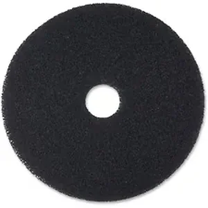 3m 3M Black Stripper Pad 7200 - 19 Diameter - 5/Carton x 19