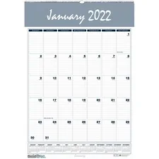 House HOD 332 Bar Harbor 17 Wall Calendar - Julian Dates - Monthly - 1