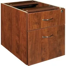 Lorell LLR 69432 Essentials Pedestal - 2-drawer - 15.5 X 21.9 X 18.9 -