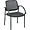 LLR 60462 | Lorell Guest Chair - Black Faux Leather Seat