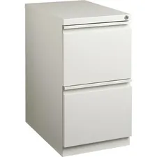 Lorell LLR 49531 Mobile File Pedestal - 2-drawer - 15 X 22.9 X 27.8 - 