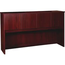 Lorell LLR PH6639MY Prominence 2.0 Mahogany Laminate Hutch - 66 X 16 X