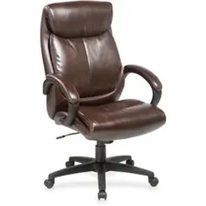Lorell Lorell Executive Chair - Brown Seat - Brown Back -