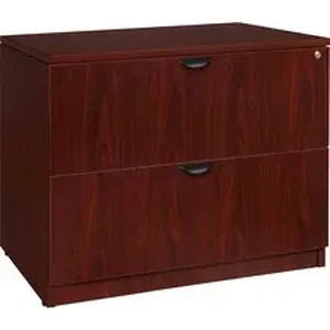 Lorell Lorell Prominence 2.0 Mahogany Laminate Lateral File