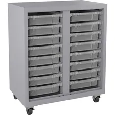 Lorell LLR 71102 Pull-out Bins Mobile Storage Unit - 36 Height X 30 Wi