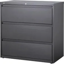 Lorell LLR 60405 Hanging File Drawer Charcoal Lateral Files - 42 X 18.