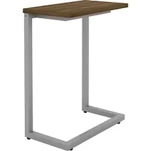LLR 86928 | Lorell Guest Area Cantilever Table - Walnut